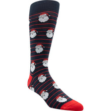 Load image into Gallery viewer, ELL & Atty - Striped Santa Sock