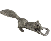 Load image into Gallery viewer, Vagabond House - Squirrel Pewter Bottle Opener