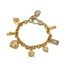 Load image into Gallery viewer, Loni Paul Jewelry - Gold Charm Bracelet