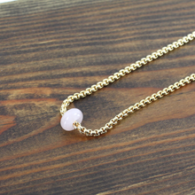 Load image into Gallery viewer, Pretty P Stone Ring Necklace