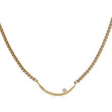 Load image into Gallery viewer, Loni Paul Jewelry - Curved Bar Necklace