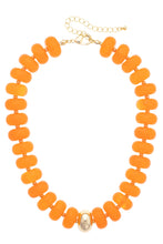 Load image into Gallery viewer, Canvas Style - San Sebastián Beaded Resin Necklace