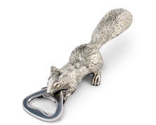 Load image into Gallery viewer, Vagabond House - Squirrel Pewter Bottle Opener