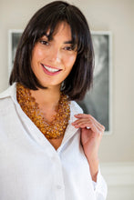Load image into Gallery viewer, Arte Italica - Crystal Bead Cluster Necklace
