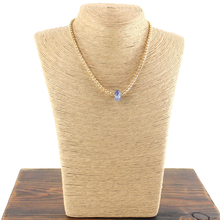 Load image into Gallery viewer, Pretty P Stone Ring Necklace