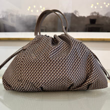 Load image into Gallery viewer, Plinio Visona Cube Print Nylon Satchel Small