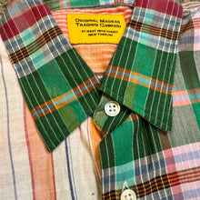 Load image into Gallery viewer, Original Madras Short Sleeve Panel Lax Shirt C2