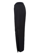 Load image into Gallery viewer, E&F Long Slit Wide Leg Pant Black