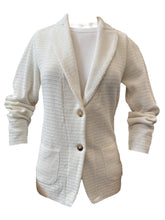 Load image into Gallery viewer, Hubert Gasser Cardigan Blazer Ivory