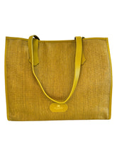 Load image into Gallery viewer, Cuoieria Fiorentina Dora Shopping Tote Summer Rattan