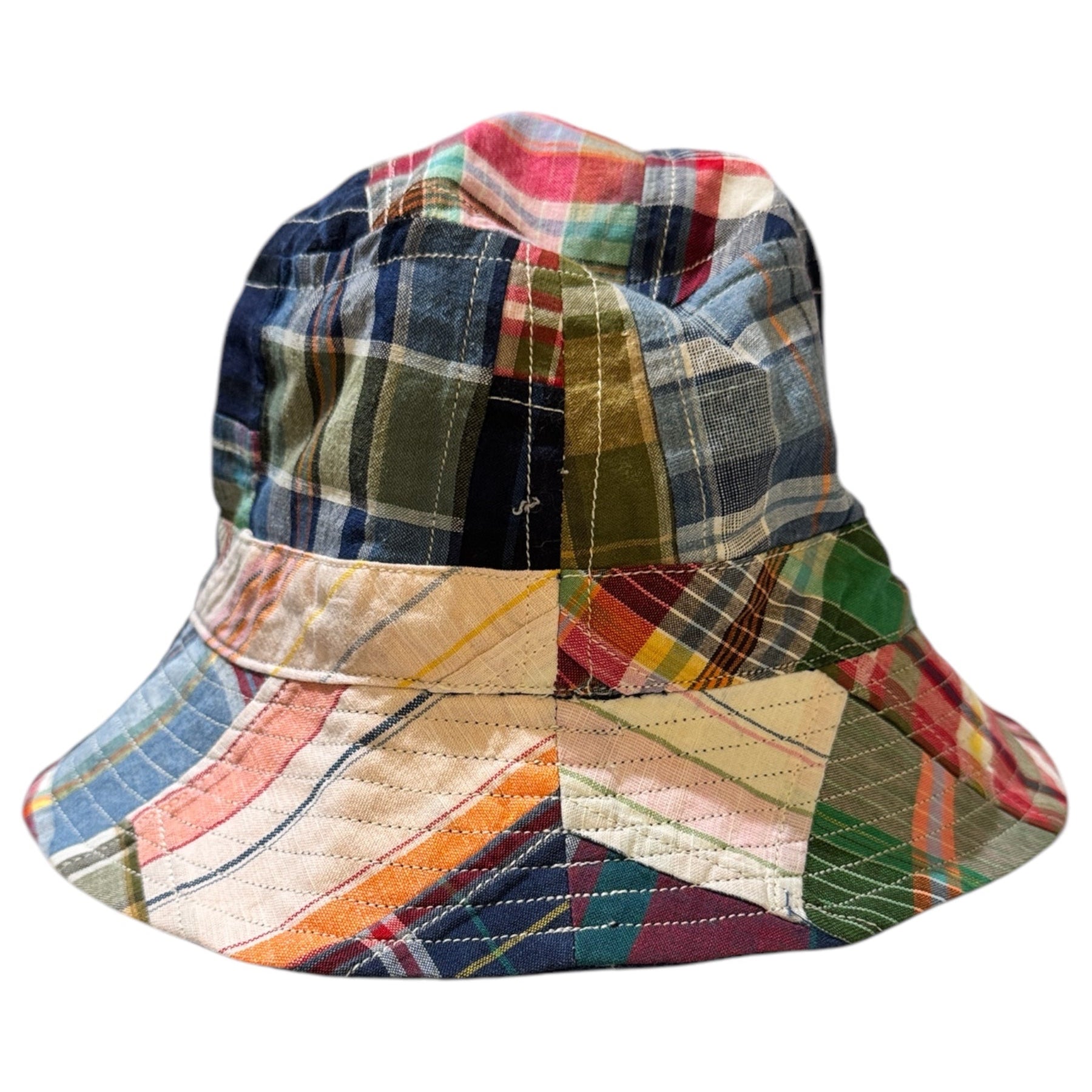 Original Madras Reversible Patchwork Bucket Hat – Tweed & Vine