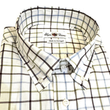Load image into Gallery viewer, Alan Paine Classic BD Shirt Cotton Poplin Check
