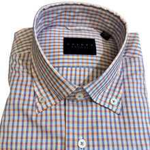 Load image into Gallery viewer, Calder Shirt Luxe Poplin Gingham Check Coral