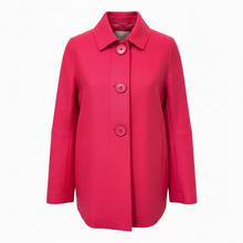 Load image into Gallery viewer, Cinzia Rocca Double Face Wool Short Coat - Fuchsia