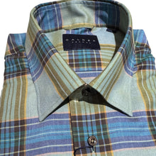 Load image into Gallery viewer, Calder Luxe Melange Twill Tartan - Olive
