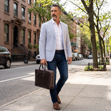 Load image into Gallery viewer, Boldrini Vittorio Briefcase Brown