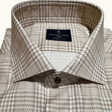 Load image into Gallery viewer, Emanuel Berg Oversized Check Yoga Cotton Twill Beige