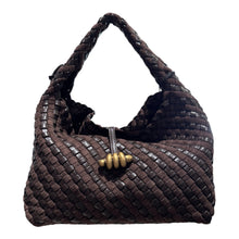 Load image into Gallery viewer, Gianni C Plint Woven Leather and Suede Bag