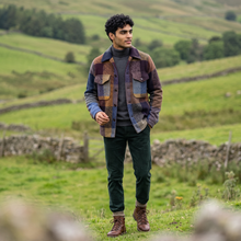 Load image into Gallery viewer, Bob Wool Overshirt/Jacket in Fall Check