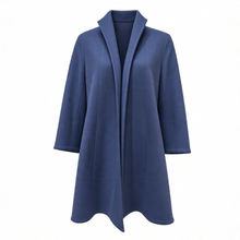 Load image into Gallery viewer, E&F Swing Coat Indigo