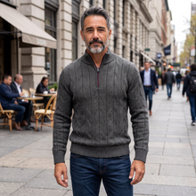 Load image into Gallery viewer, Hagen River Quarter Zip Olive