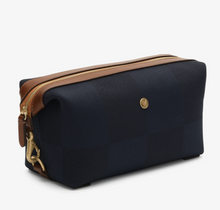 Load image into Gallery viewer, Mismo Wash Bag Kit in Canvas and Leather Trim