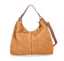 Load image into Gallery viewer, Visona Rosella Soft Leather Medium Hobo Bag