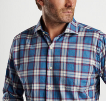 Load image into Gallery viewer, Peter Millar Ellis Cotton Shirt Twilight Blue