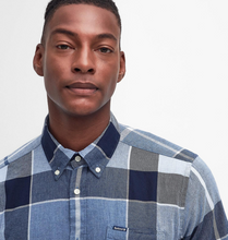 Load image into Gallery viewer, Barbour Doughill Short Sleeve Shirt Berwick Blue Plaid