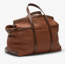 Load image into Gallery viewer, Mismo Tour Leather Duffle in Tabac/Cuoio