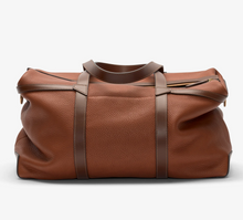 Load image into Gallery viewer, Mismo Tour Leather Duffle in Tabac/Cuoio