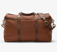 Load image into Gallery viewer, Mismo Tour Leather Duffle in Tabac/Cuoio