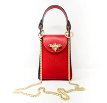 Load image into Gallery viewer, GF Bumble Bee Leather Cellphone Bag