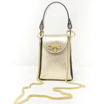 Load image into Gallery viewer, GF Bumble Bee Leather Cellphone Bag