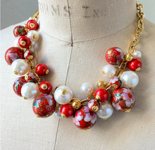 Load image into Gallery viewer, Lenora Dame Cloisonne Necklace