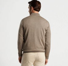 Load image into Gallery viewer, PETER MILLAR 1/4 ZIP AUTUMN CREST SWEATER - CREAM
