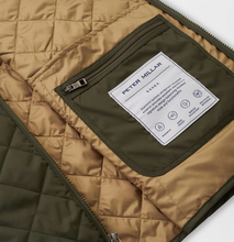 Load image into Gallery viewer, PETER MILLAR ESSEX QUILTED VEST DK OLIVE