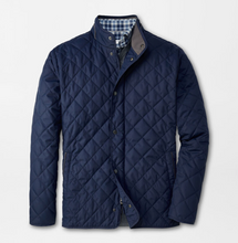 Load image into Gallery viewer, PETER MILLAR SUFFOLK QUILTED JACKET NAVY