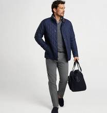 Load image into Gallery viewer, PETER MILLAR SUFFOLK QUILTED JACKET NAVY