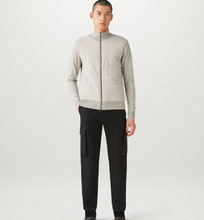 Load image into Gallery viewer, Belstaff Kelbrook Zip Cardigan Chrome Grey