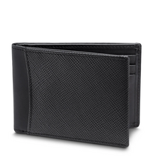 Load image into Gallery viewer, Bosca Saffiano Small Bifold Wallet RFID