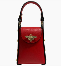 Load image into Gallery viewer, Modarno Mini Tall Bee Bag Leather