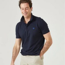Load image into Gallery viewer, Alan Paine Fritton SS Pique Polo Navy