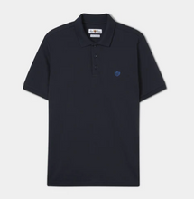 Load image into Gallery viewer, Alan Paine Fritton SS Pique Polo Navy