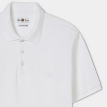 Load image into Gallery viewer, Alan Paine Fritton SS Pique Polo White