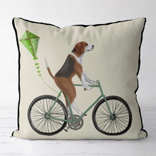 Load image into Gallery viewer, FabFunky Pillows - Dog Designs