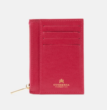 Load image into Gallery viewer, Cuoieria Fiorentina Card Holder With Zip