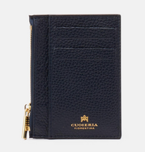 Load image into Gallery viewer, Cuoieria Fiorentina Card Holder With Zip