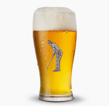 Load image into Gallery viewer, Vagabond House Golfer Beer Glass