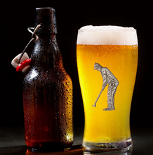Load image into Gallery viewer, Vagabond House Golfer Beer Glass
